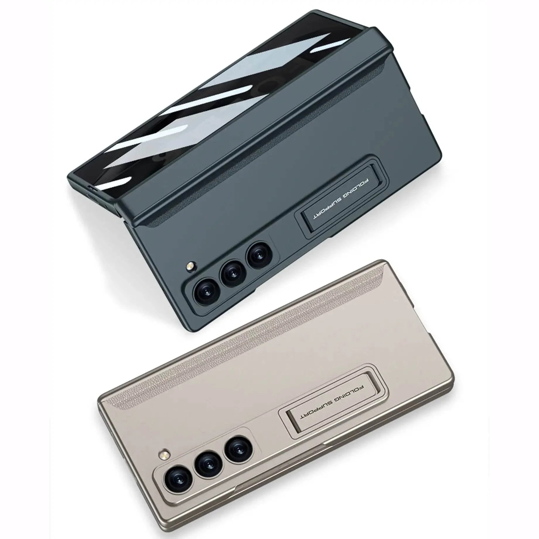 Galaxy Z Fold Series Ultimate Armor Privacy Screen Case [ Anti- Spy Glass]