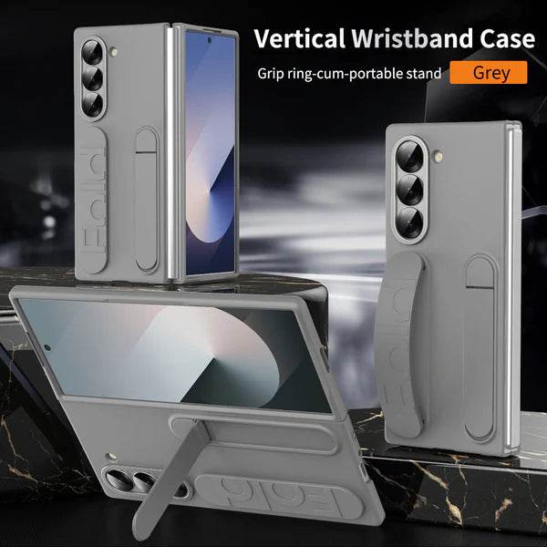 Galaxy Z Fold Series Dual Function Wristband Stand Case